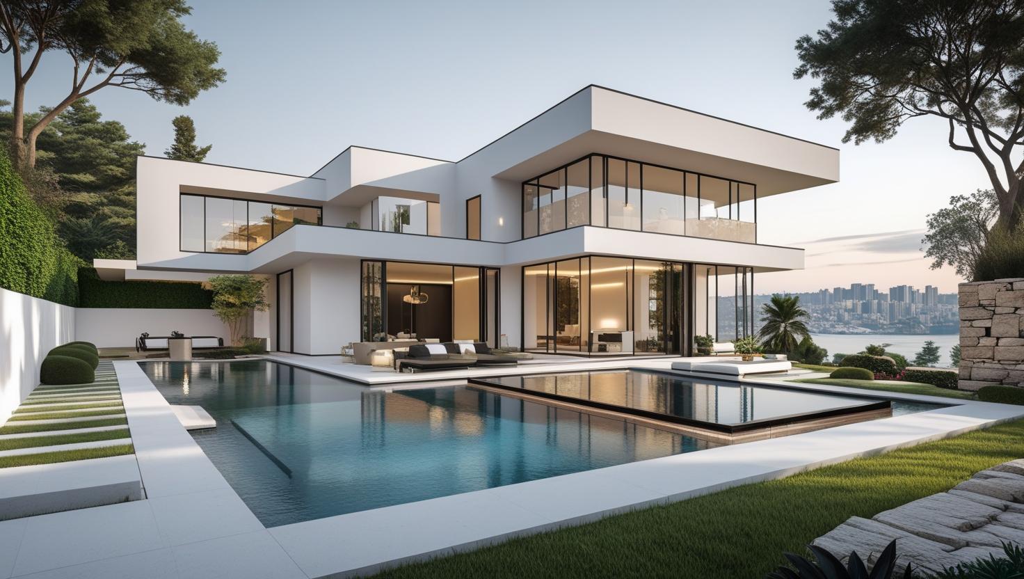 İstanbul'da bir binanın dış cephesine yapılan boyacı ve yalıtım uygulaması